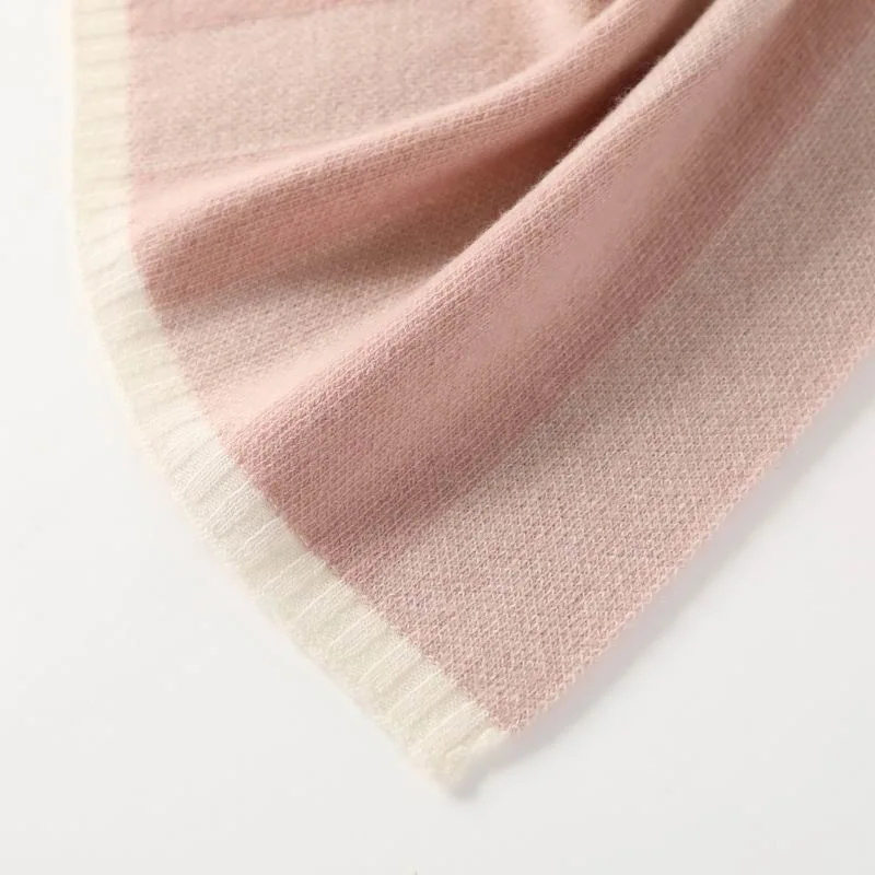 Custom Super Soft Chunky 100% Wool Scarf for Women