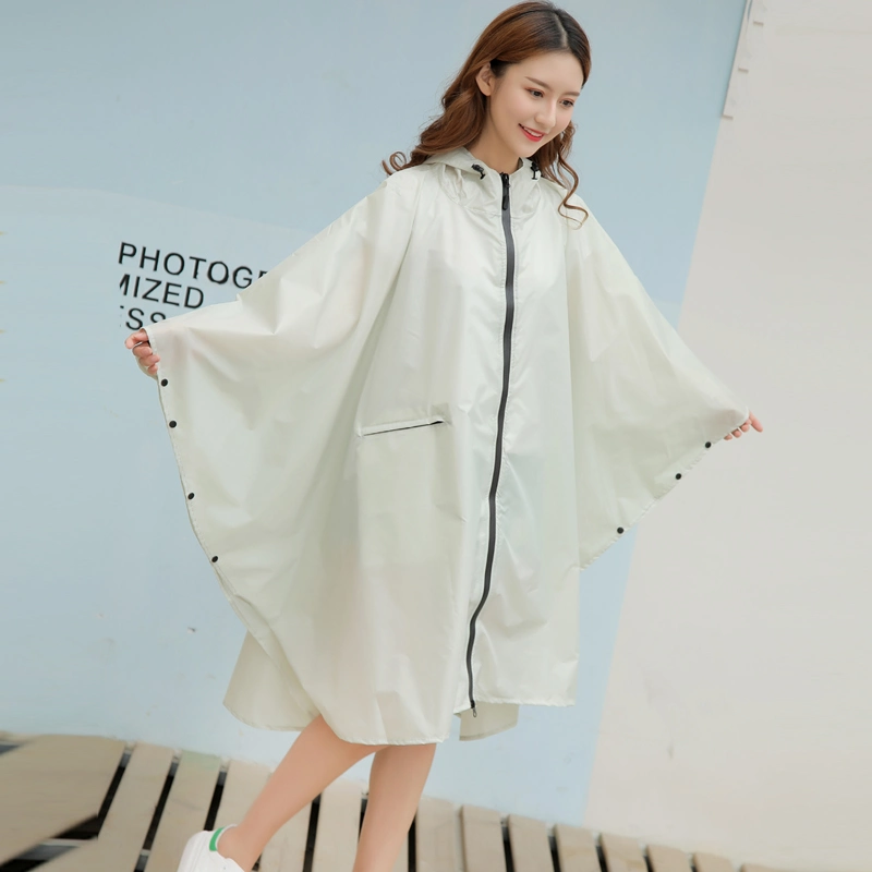 Wholesale Manufacturer Japanese/Korea Men Women Adult Fashion Long Hiking/Riding Poncho Outdoor Waterproof Poncho Raincoat