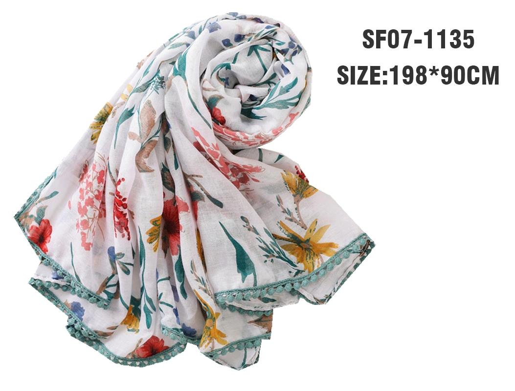 Wholesale New Fashion Lady Spring Summer Brand Designer Soft Pink Bright Scarf