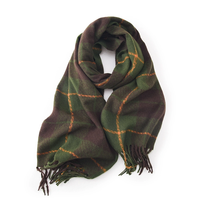 Amazon Wholesale Warm Soft Neck Scarves Shawl Blanket Cashmere Winter Scarf