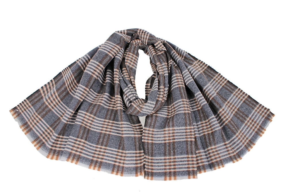 New Arrive Men Fashion Woven Checks Scarves Man Soft Smoothly Winter Wrap Shawl Scarf for Women