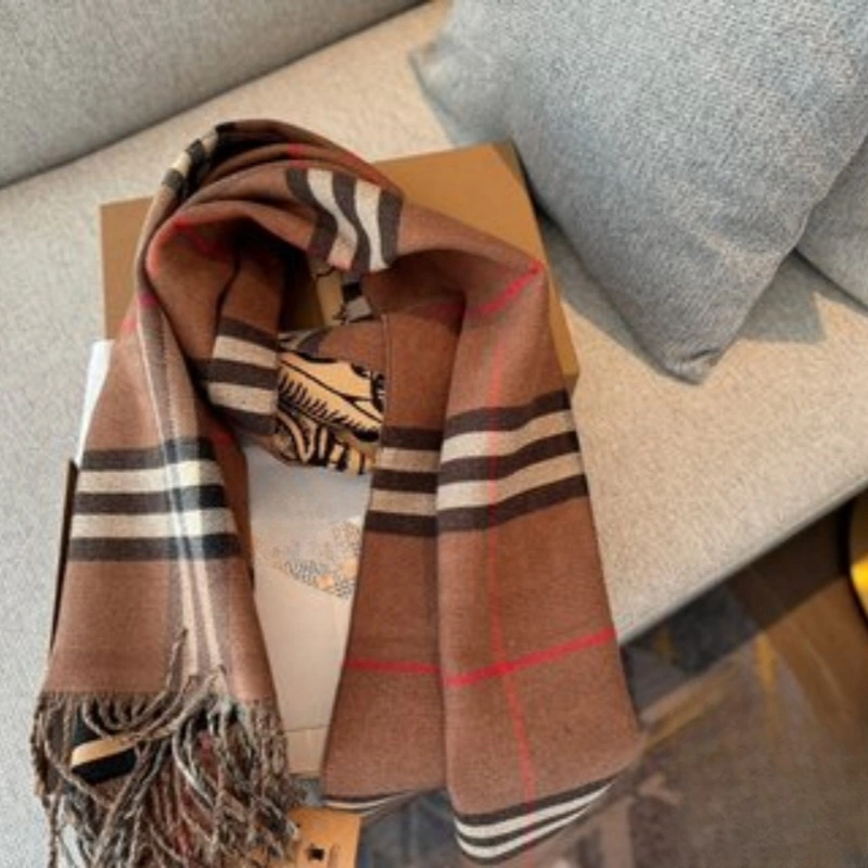 Atmosphere: Men&prime;s Wool Scarf, Knitting, Trendy Boys&prime; Birthday Gifts, High-End Boyfriends, Versatile Thick Scarves