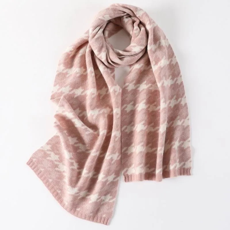 Super Soft Chunky Natural Merino Wool Scarf for Women