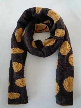 Factory Custom Knitted Autumn Winter Warm Scarf Muffler