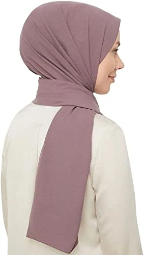 Pink Women&prime;s Long &amp; Wide Shawl Head Neck Scarf