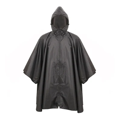  Impermeable portátil reutilizable impermeable con capucha Poncho impermeable ligera capa impermeable Moto de Poncho