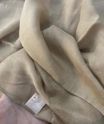  Llanura transpirable Ligero Modal Rayon Twill tejidos de algodón Modal hiyab bufanda