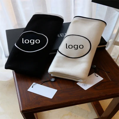  Lujo de calidad Scarves Colecciones de diseñadores 100% lana bufanda de cashmere