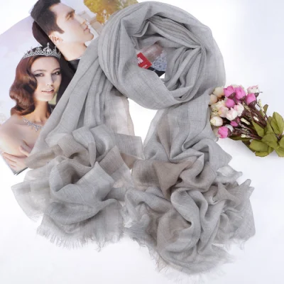 100% de la hierba de cashmere cuadrado de Alashan en Plaid