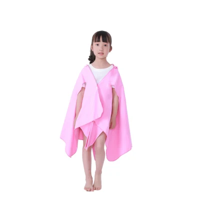  Niño personalizada Poncho de microfibra de secado rápido albornoz