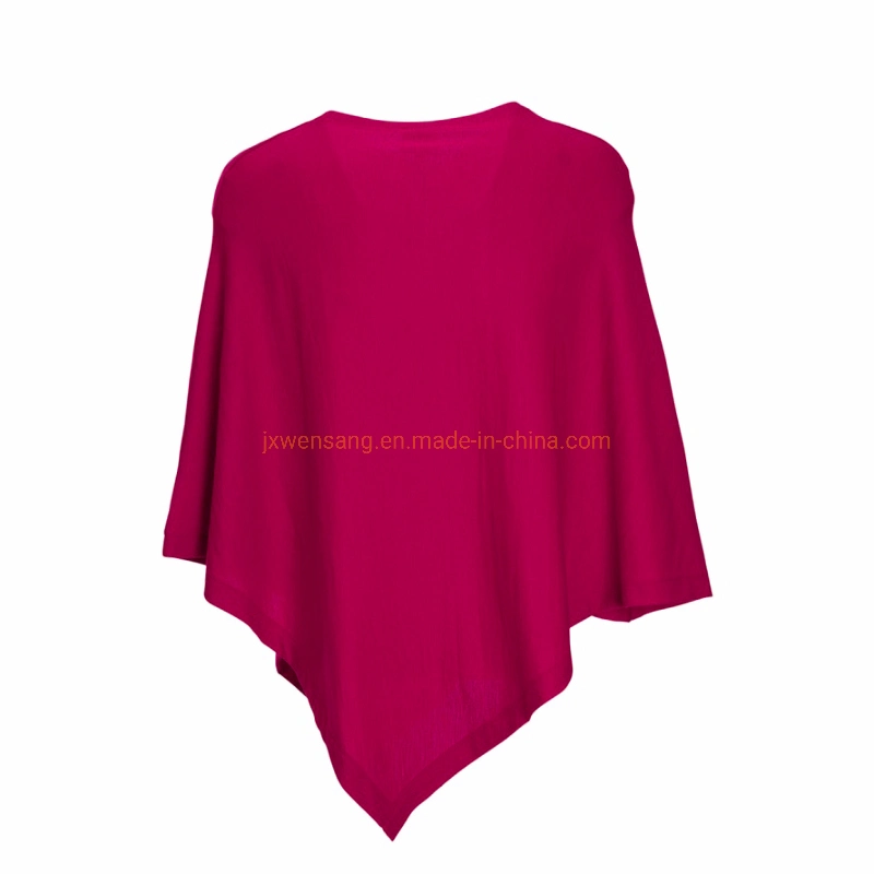 Custom Made Australia Merino Wool Blanket Women Superfine Soft Warm Wrap Poncho