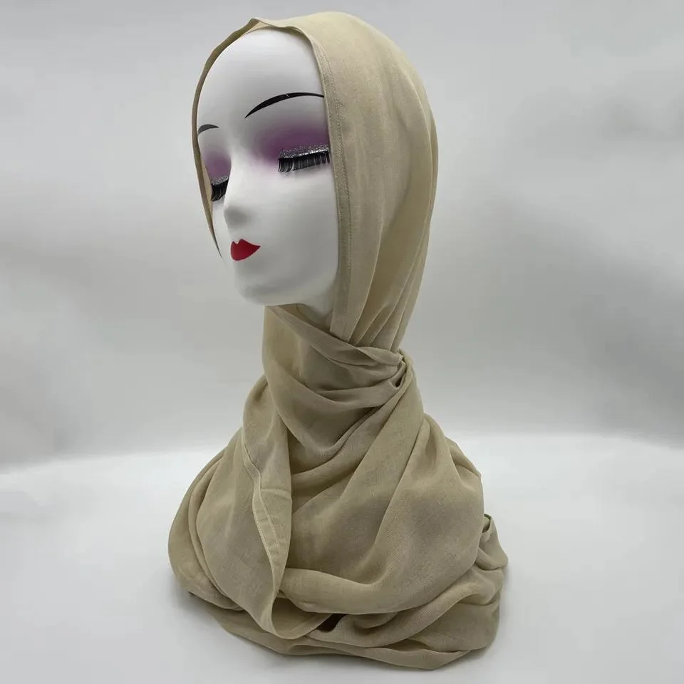 Cotton Hijab Scarf Light Weight Breathable Modal Muslim Scarf