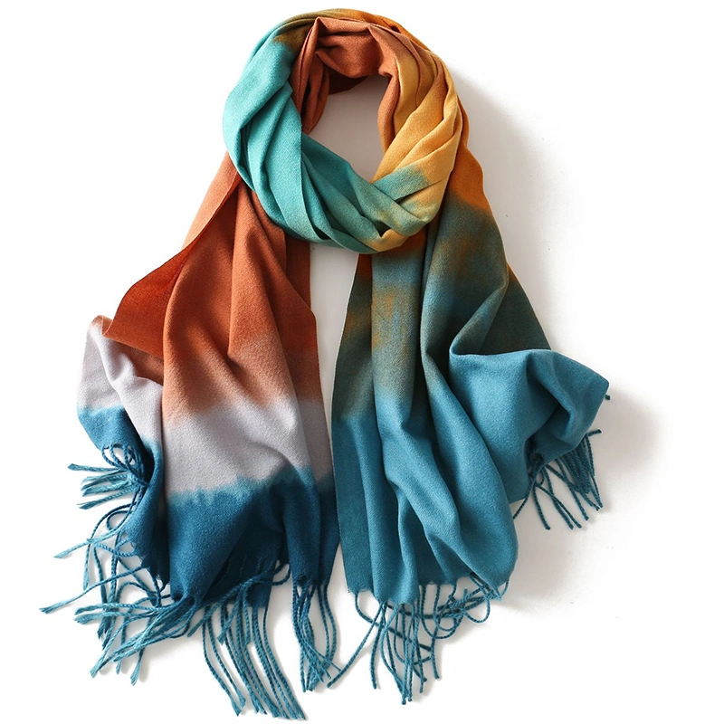 Pashmina Long Shawls Tassel Female Foulard