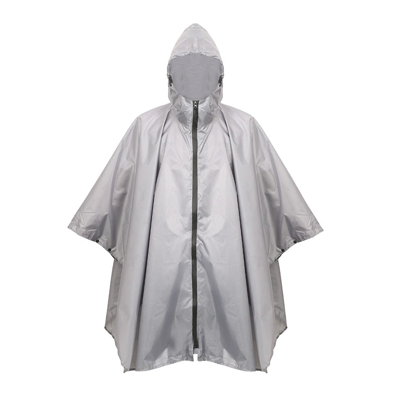 Reusable Portable Waterproof Hooded Rain Poncho Lightweight Raincoat Rain Cape Motorbike Riding Poncho