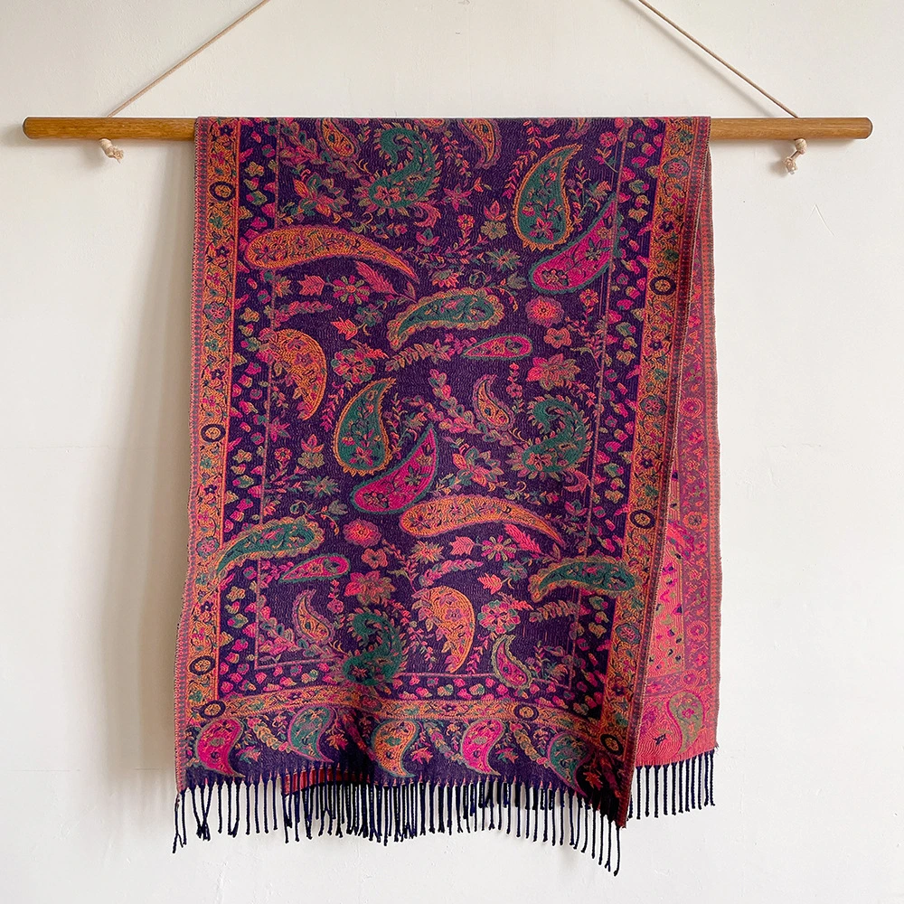 Multi Colour Pashmina Scarf Shawl Multi Kashmir Shawl