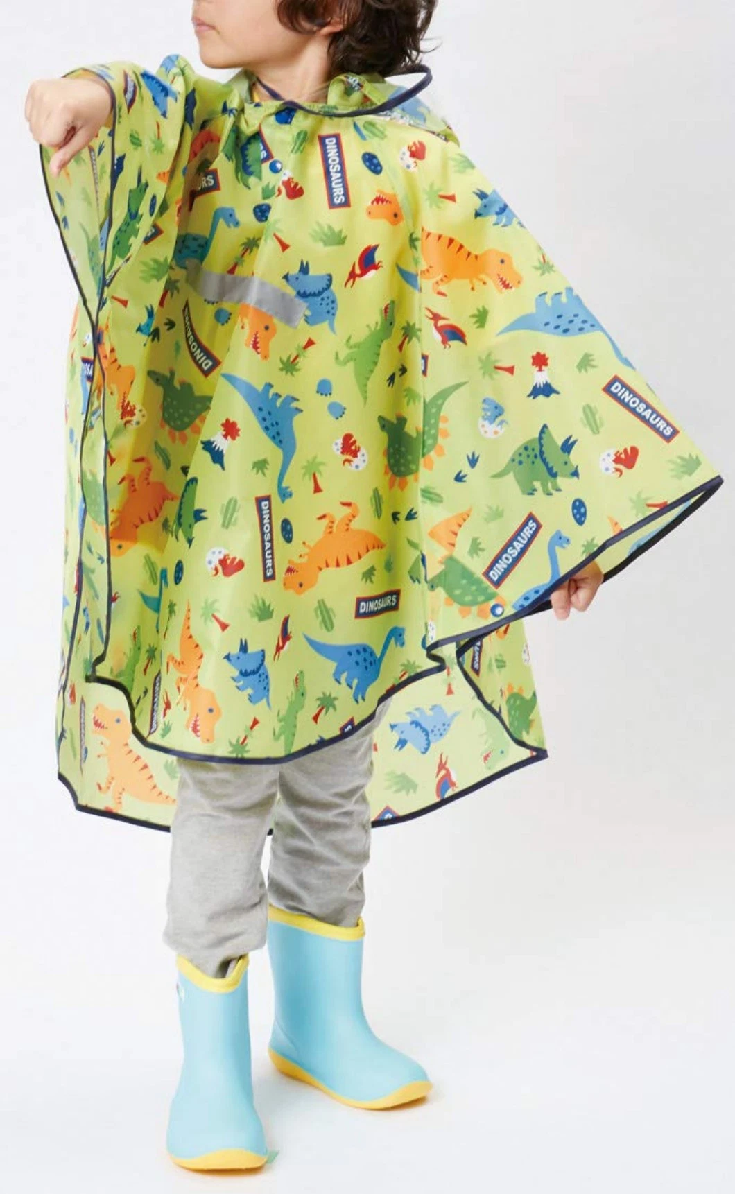 Fashion Outdoor Cartoon Animal Hooded Windproof Rain Coat Rainwear Waterproof Rain Poncho