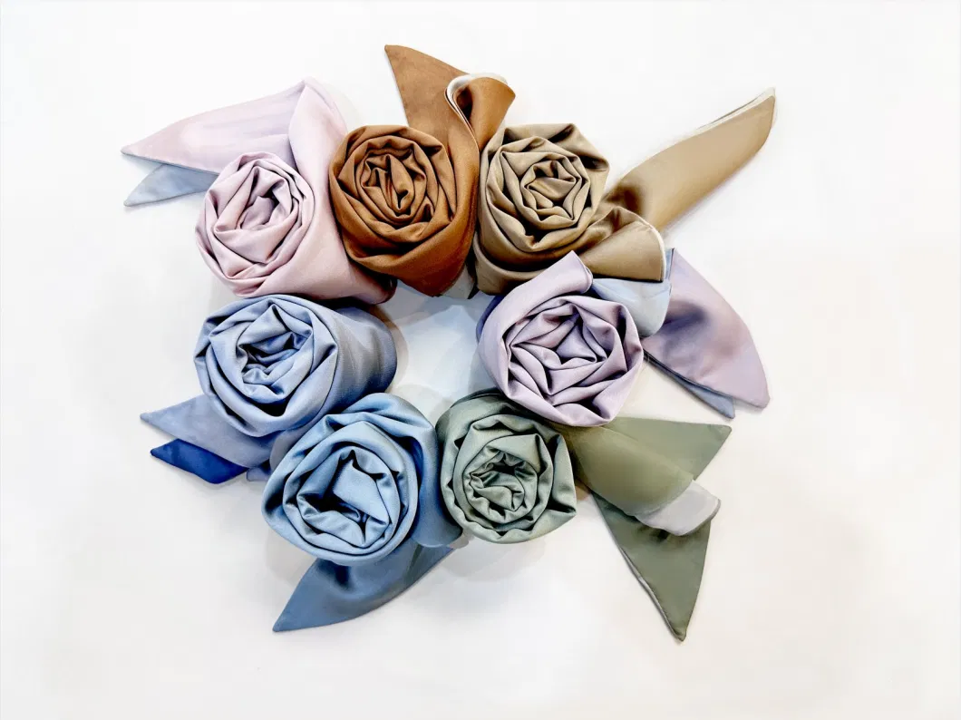 High Quality Wholesale Fashion Soft Solid Plain Bamboo Women Scarf