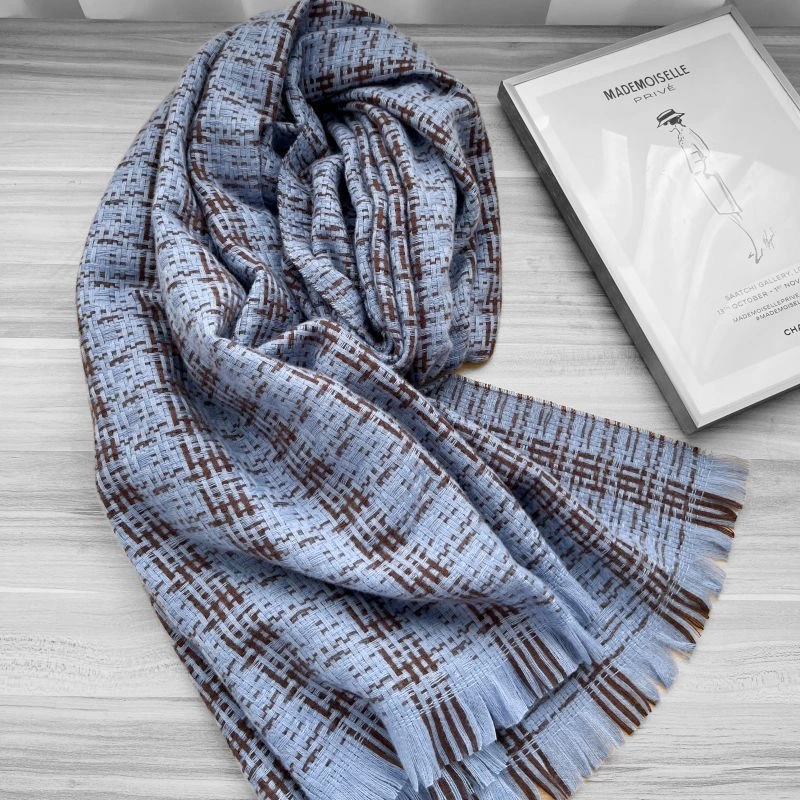 Women&prime;s Scarves Neck Wrap with MID-Length Design Breathable Pashmina