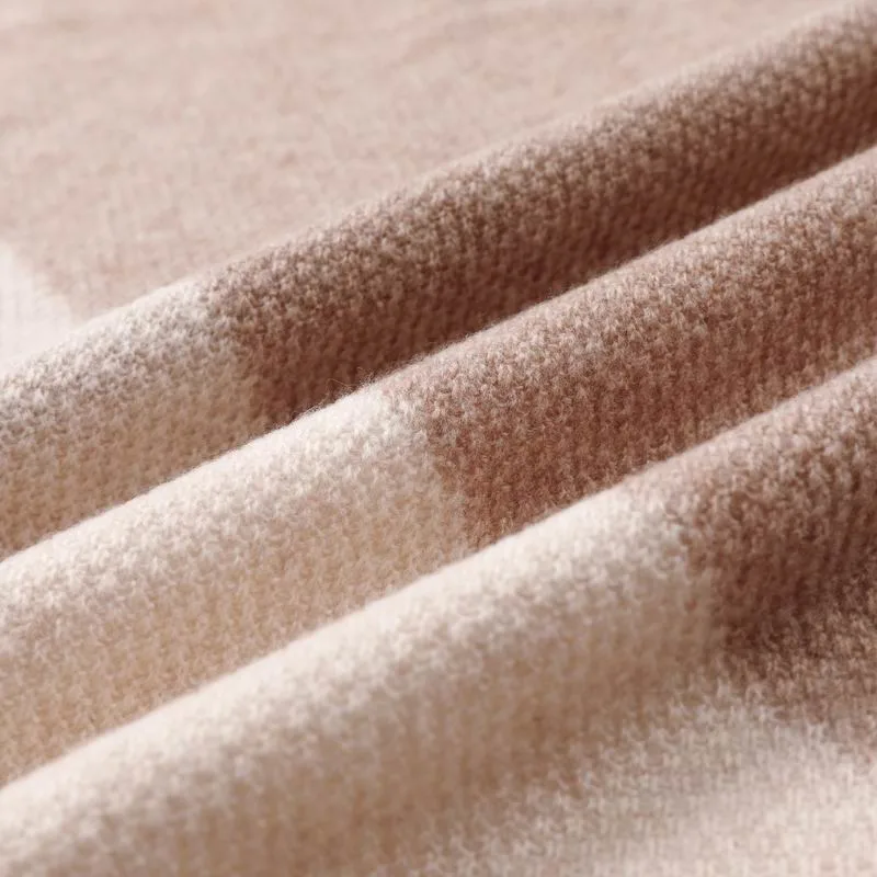 Wholesale Winter Thick Ladies Tartan Wool Scarf