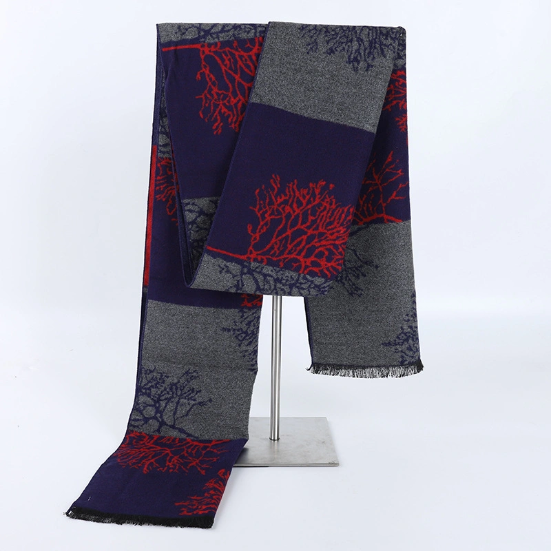 High Quality Apparel Soft MID Thickness Cashmere Spring-Autumn-Winter Fashion Jacquard Custom Scarf