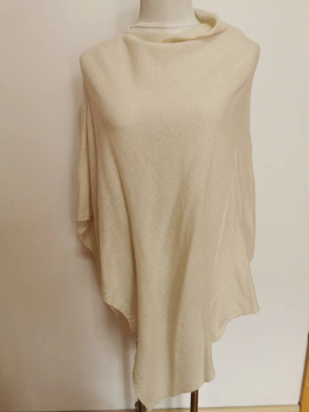 Cashmere Wool Knitted Poncho