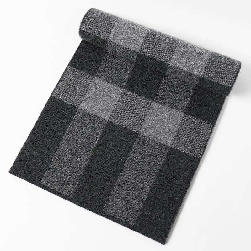 Hot Sale Classic 100% Merino Wool Woven Scarf for Men