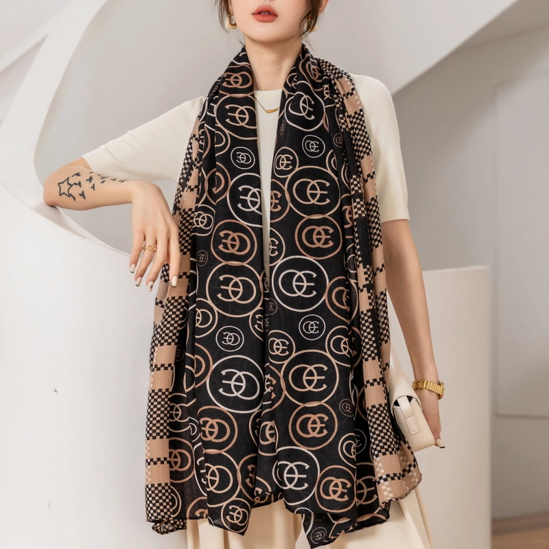 Wholesale Autumn Classic Lightweight Women Scarf