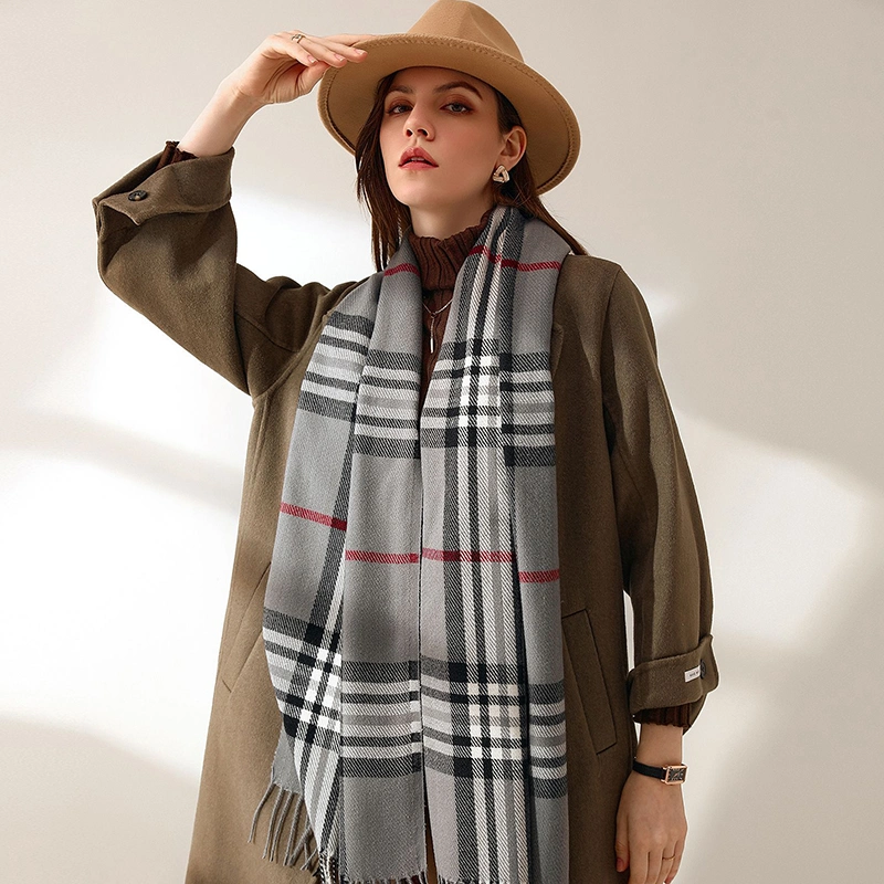 Large Blanket Classic Plaid Shawl Soft Warm Wrap Wholesale