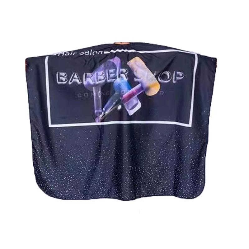 Popular Custom Logo Hair Salon Shawl Haircut Shawl and Apron Hairdressing Cape