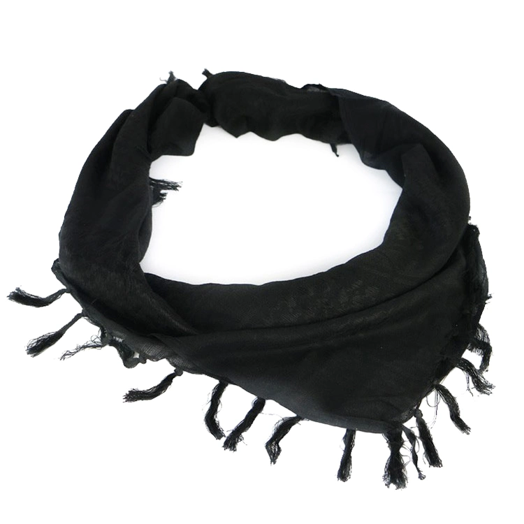 Factory Supplier Sand Proof Head Neck Scarf Arab Wrap Tactical Palestinian Cotton Warm Scarf