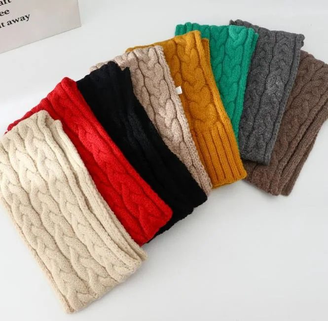 Latest Style New Knitted Long Scarf Women Winter Shawl Cashmere Warming Scarf