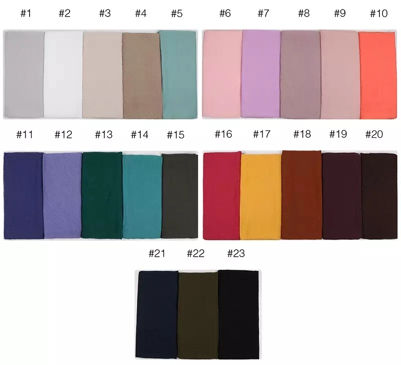 Wholesale Plain Head Wrap Chiffon Scarves