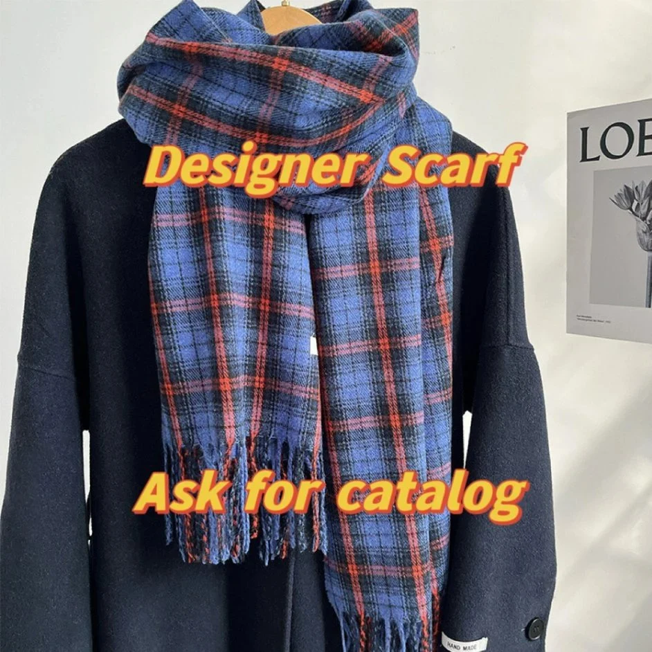 2024 Classic Scarf Cashmere Shawl Fashion with a Dress Shawl Wholesale Fashion Designer Lux Ladies Scarf Camel Wool Shawl