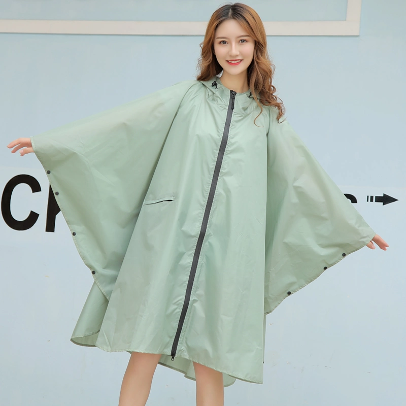 Wholesale Manufacturer Japanese/Korea Men Women Adult Fashion Long Hiking/Riding Poncho Outdoor Waterproof Poncho Raincoat