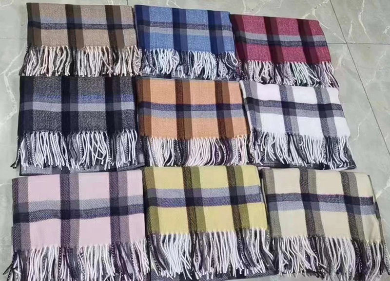 Winter Blanket Scarf Thick Huge Square Scarves Shawl Wraps