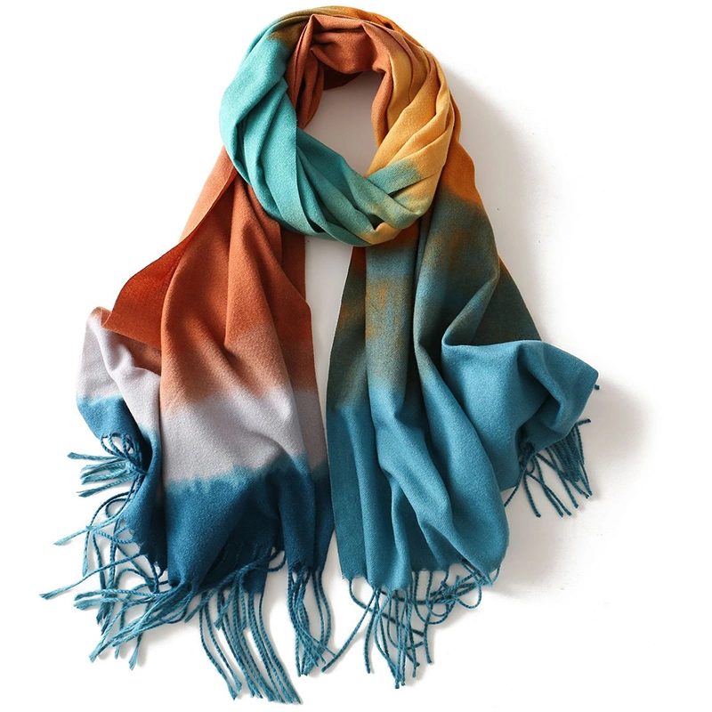 Pashmina Long Shawls Tassel Female Foulard