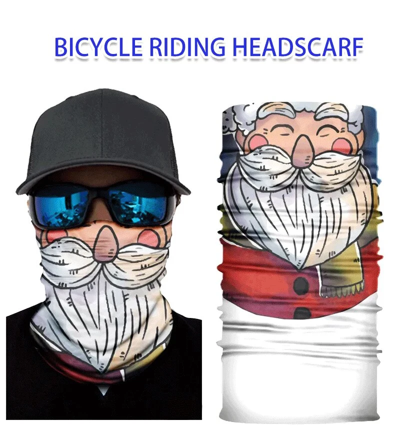 Outdoor Ice Silk Headscarf Men&prime; S and Women&prime; S Bicycle Riding