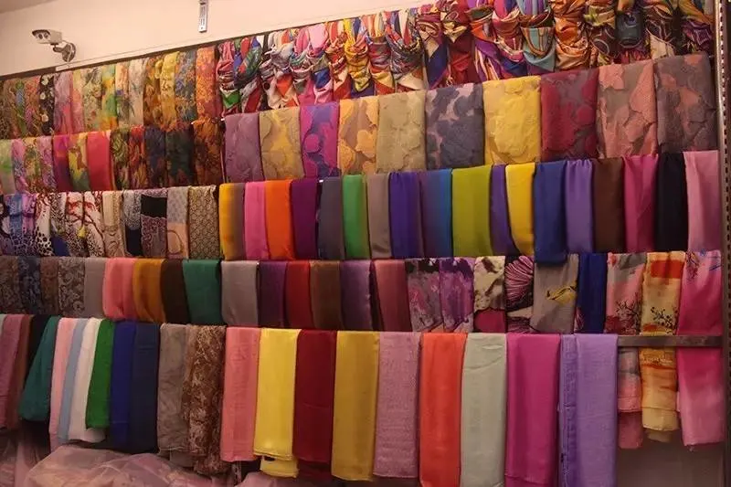 Fashion Pashmina Solid Women Silk Shawl Scarf and Wraps Long Shawls for Weddings