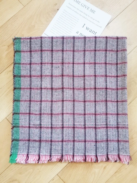 Winter Scarf for Women Tartan Plaid Wool Scarves