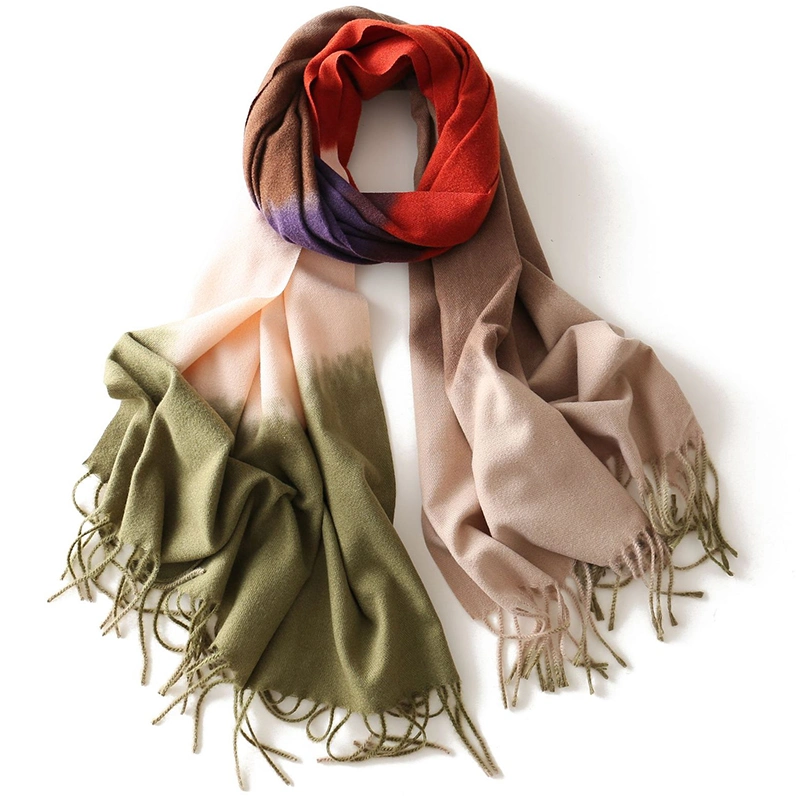 Pashmina Long Shawls Tassel Female Foulard