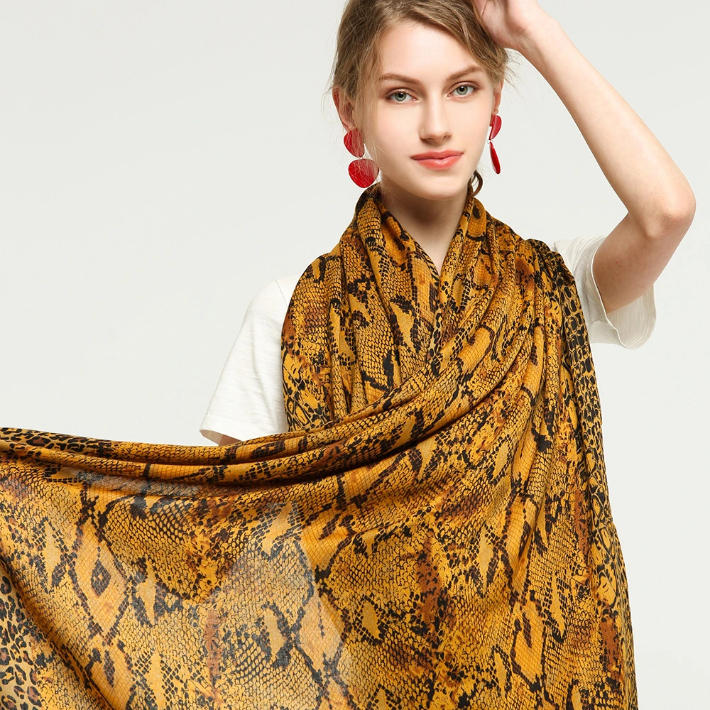 Leopard Stoles Ladies Autumn Winter Shawl