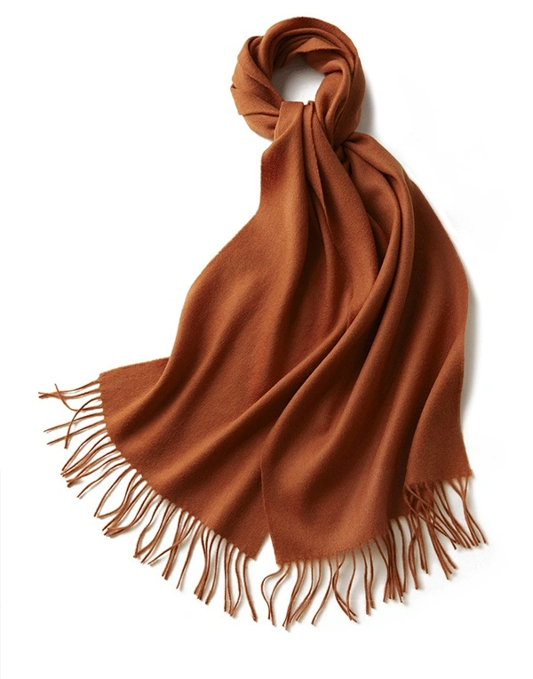 Premium Luxury Solid Color Pure Wool Scarf