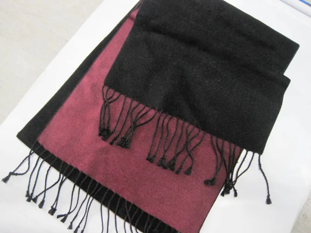 100% Pure Virgin Wool Silk Pashmina Cashmere Shawl