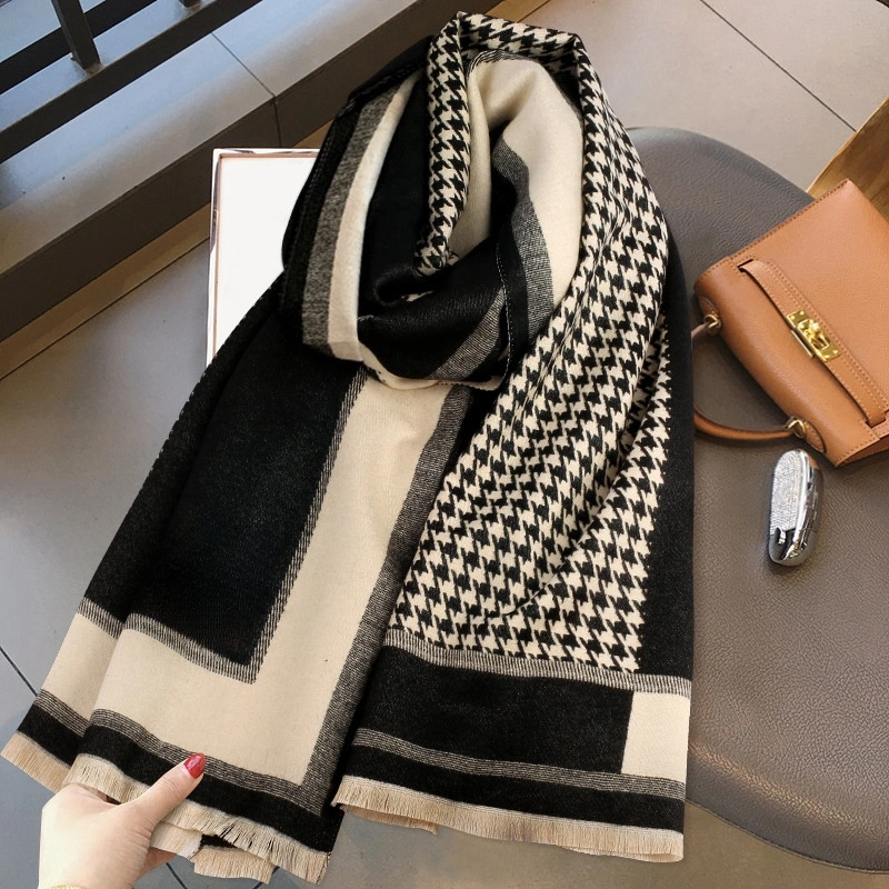 Wholesale Knitted Embroidery Scarf Shawl Luxury Designer Replica Online Store Scarf Wool Soft Women&prime;s Scarf