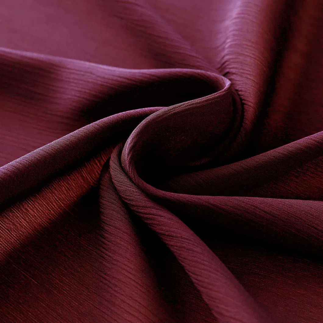 Popular Pure Burgundy Long Elegant Chiffon Shawls for Wedding Bridal