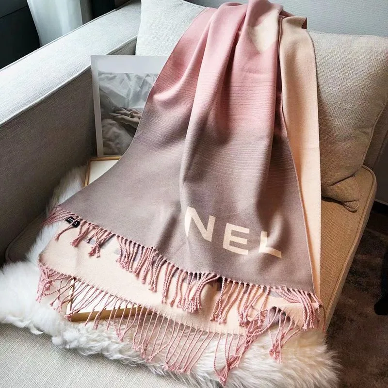 Designer Scarf Luxury Scarf for Women Autumn Winter Wool Cotton Warm Shawl Wedding Date Outdoor Travel Letters Scarves