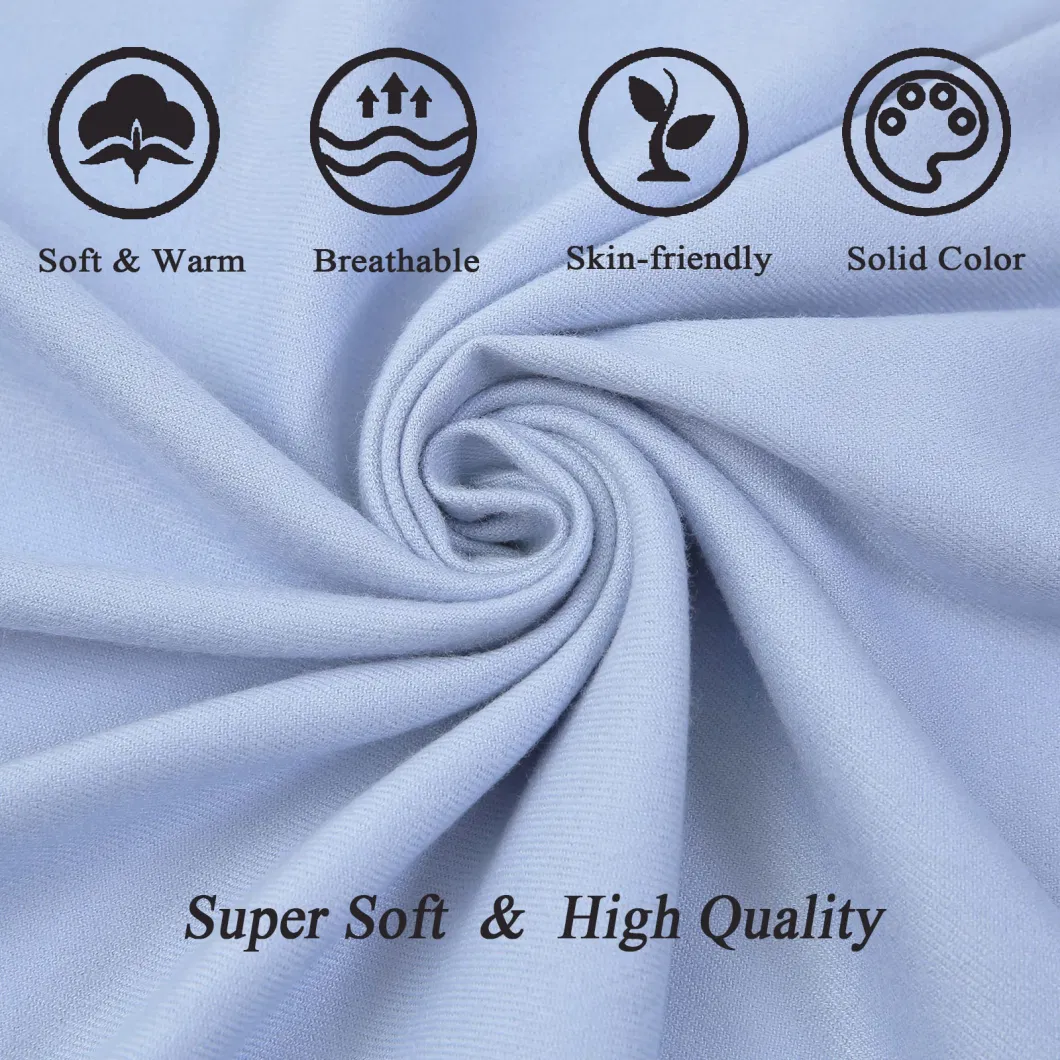 Chic Customise Luxury Light Blue Bride Pashmina Shawls and Scarves