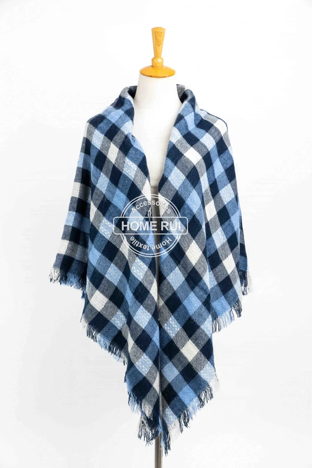 Outfit Lightweight Fall Multi Striped Soft Tassel Plaid Lattice Veronz Classic Nova Scottish Large Cozy Oversize Cappa Tippet Turban Snug Plain Stole Shawl