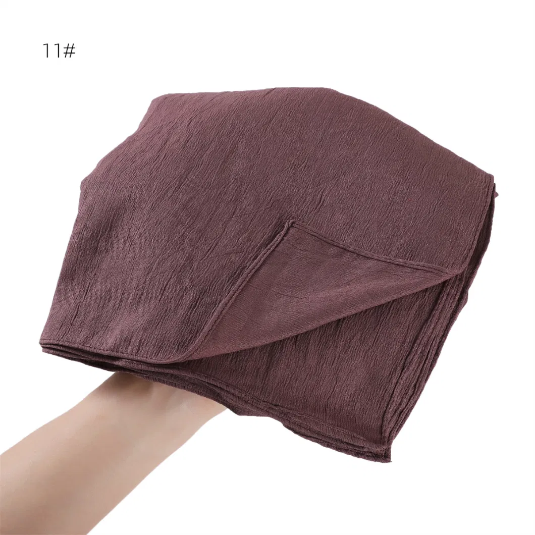 Hot Quality Polyester Long Neck Cotton Bandana Scarf Silk Scarves for Wowen