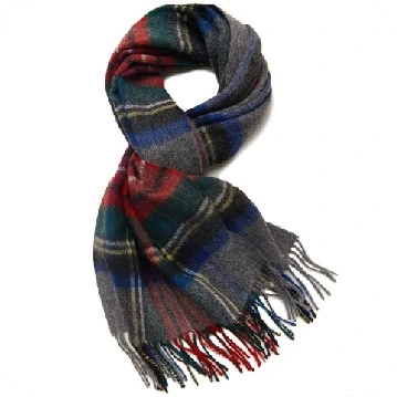 Classic Scotch 100% Pure Cashmere Wool Rws Scottish Plaid Scarve Unisex Scarf